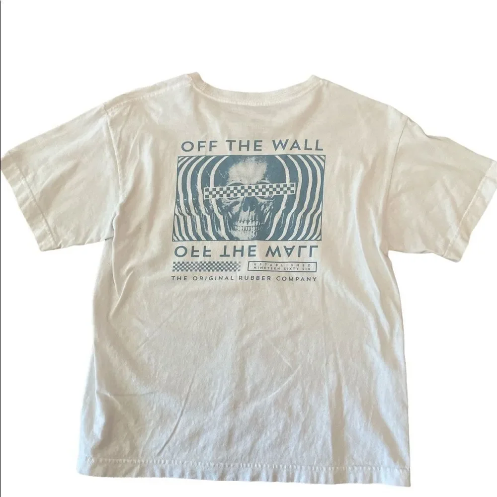 ⚡️ Vans White Tee Shirt - Size L (12/14) ⚡️